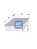 Автомобільний фільтр повітря 3008000 UFI