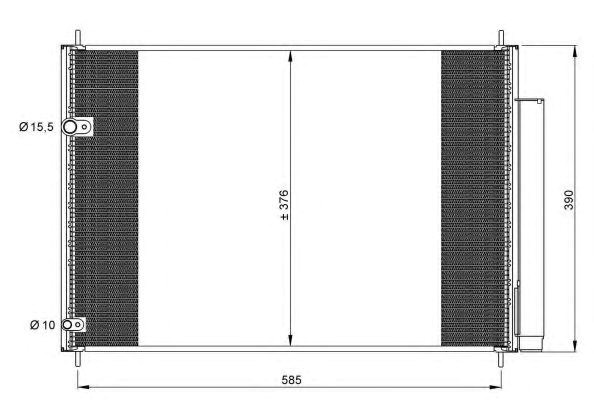 Конденсер 35839 NRF