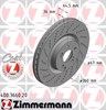 Диск гальмівний передній 400366020 ZIMMERMANN