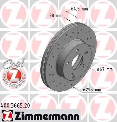 Ротор гальмівний 400366520 ZIMMERMANN