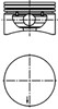 Поршня на 1 циліндр, STD Opel Astra G