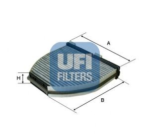 Фільтр салону вугільний 5416300 UFI