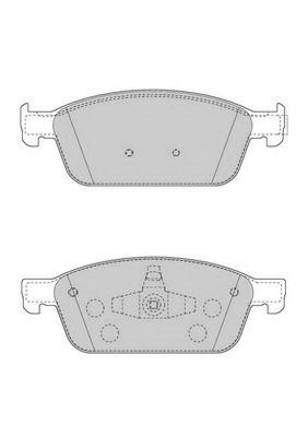 Гальмівні колодки 573460J BENDIX