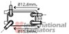 Радіатор охолодження, АКПП 59003135 VAN WEZEL