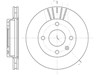 Диск гальмівний передній 609610 REMSA