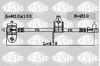 Шланг гальмівний передній, правий 6606032 SASIC