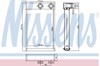 Радіатор опалювача салону 72669 NISSENS