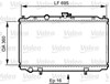 Радіатор 734736 VALEO