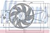 Дифузор радіатора охолодження, в зборі з мотором і крильчаткою 85030 NISSENS