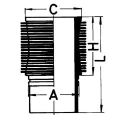Гільза поршнева 89083110 KOLBENSCHMIDT