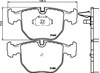 Колодки гальмівні передні, дискові 8DB355008281 HELLA