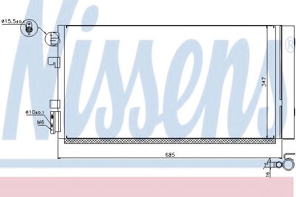 Конденсатор 940259 NISSENS