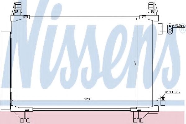 Конденсатор 940270 NISSENS