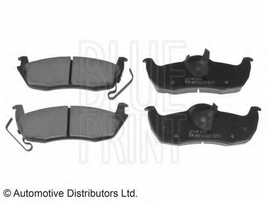 Колодки гальмівні задні, дискові ADA104220 BLUE PRINT