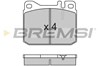 Колодки передні BP2172 BREMSI