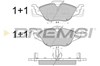 Колодки передні BP2810 BREMSI