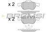Колодки гальмівні передні, дискові BP2981 BREMSI