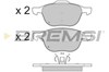 Колодки передні BP3133 BREMSI