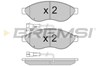 Колодки передні BP3285 BREMSI