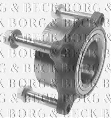 Bwk1151 borg & beck - комплект підшипника ступиці BWK1151
