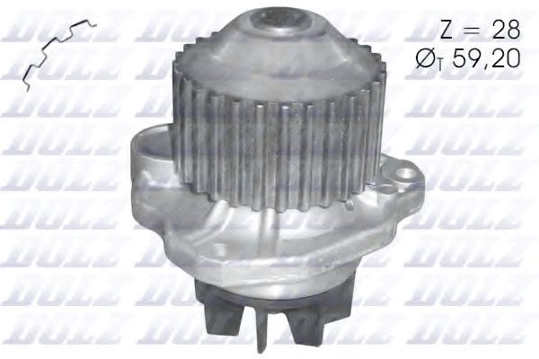 Водяний насос C123 DOLZ