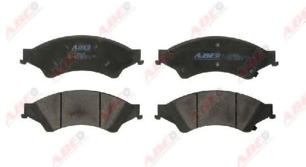 Колодки гальмівні дискові комплект C1G068ABE ABE