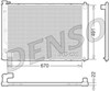 Радіатор системи охолодження двигуна DRM51011 DENSO