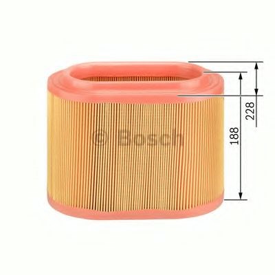 Bosch s0046 фільтр повітряний hyundai h-1 2,5d/td/crdi 97-. F 026 400 046