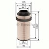 Фільтр-відстійник палива грубої очистки F026402031 BOSCH
