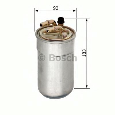 Фільтр тонкого очищення палива F026402051 BOSCH