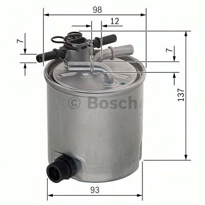 Фільтр палива F026402096 BOSCH