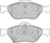 Колодки гальмівні передні, дискові FDB1890 FERODO