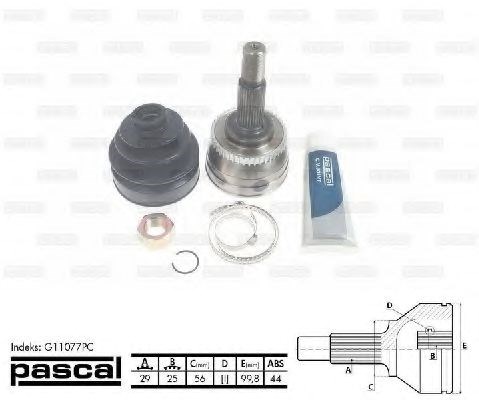 Граната колісна G11077PC PASCAL