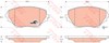 Колодки гальмівні передні, дискові GDB3251 TRW