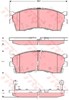 Колодки передні GDB3285 TRW