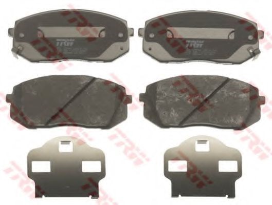 Колодки гальмівні передні, дискові GDB3461 TRW