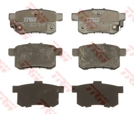 Задні колодки GDB3482 TRW