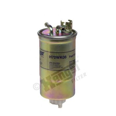 Фільтр паливний lt 2.5-2.8tdi 96>06 (з клапаном) H70WK08