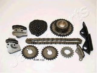 Ланцюг ГРМ, комплект KDK105 JAPANPARTS