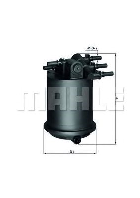 Фільтр паливний master/movano 2.2dci 00-03 (purflux) KL 414