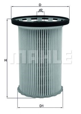 Фільтр палива KX341 MAHLE