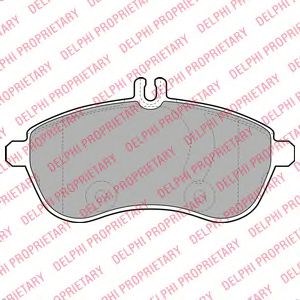 Колодки передні LP2028 DELPHI