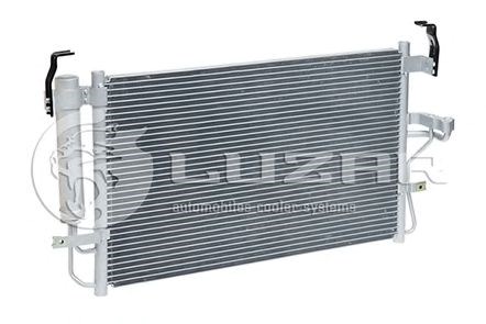 Радиатор кондиционера elantra 2.0 (00-) акпп/мкпп с ресивером (lrac 08d2) luzar LRAC08D2