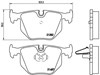 Колодки на гальмо задній дисковий P06020 BREMBO