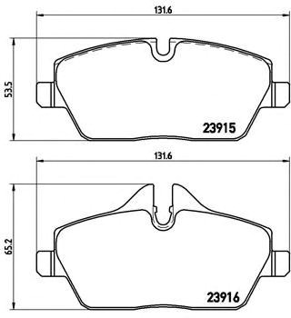 Дискові гальма P06034 BREMBO
