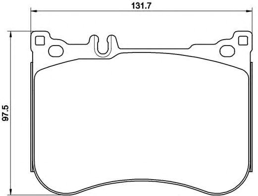 Гальмівні колодки P50114 BREMBO