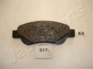 Колодки передні PA217AF JAPANPARTS