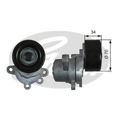 Натяжна планка поліклинового ременя T39155 GATES