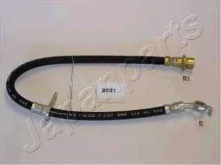 Шланг гальмівний передній, правий TF2031 JAPANPARTS