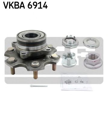 Комплект підшипника маточини колеса VKBA 6914